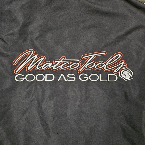 Matco Tools Jacket Mens XL Full Zip Windbreaker Biker Mechanic Streetwear Work - Picture 9 of 16